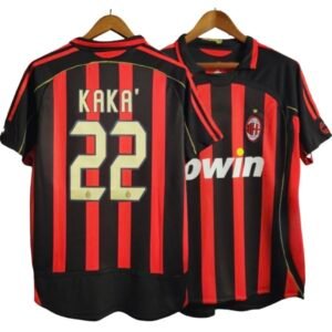 Camisa Retrô Milan Kaká 2006/07